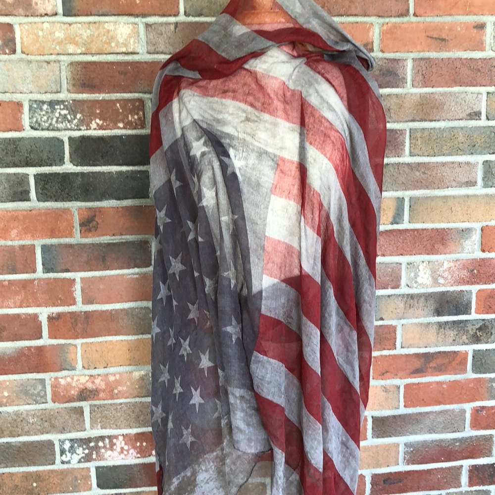 American flag infinity scarf